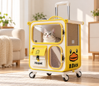 アヒル型 猫用キャリーリュック